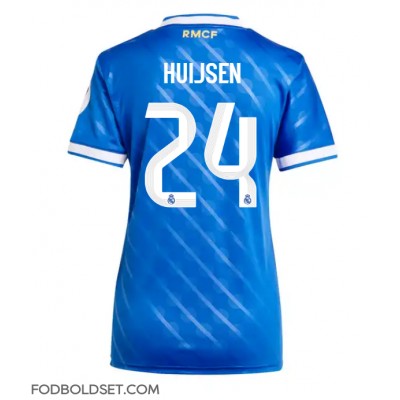 Real Madrid Dean Huijsen #24 Tredjetrøje Dame 2025-26 Kortærmet Real Madrid Dean Huijsen #24 Tredjetrøje Dame 2025-26 Kortærmet